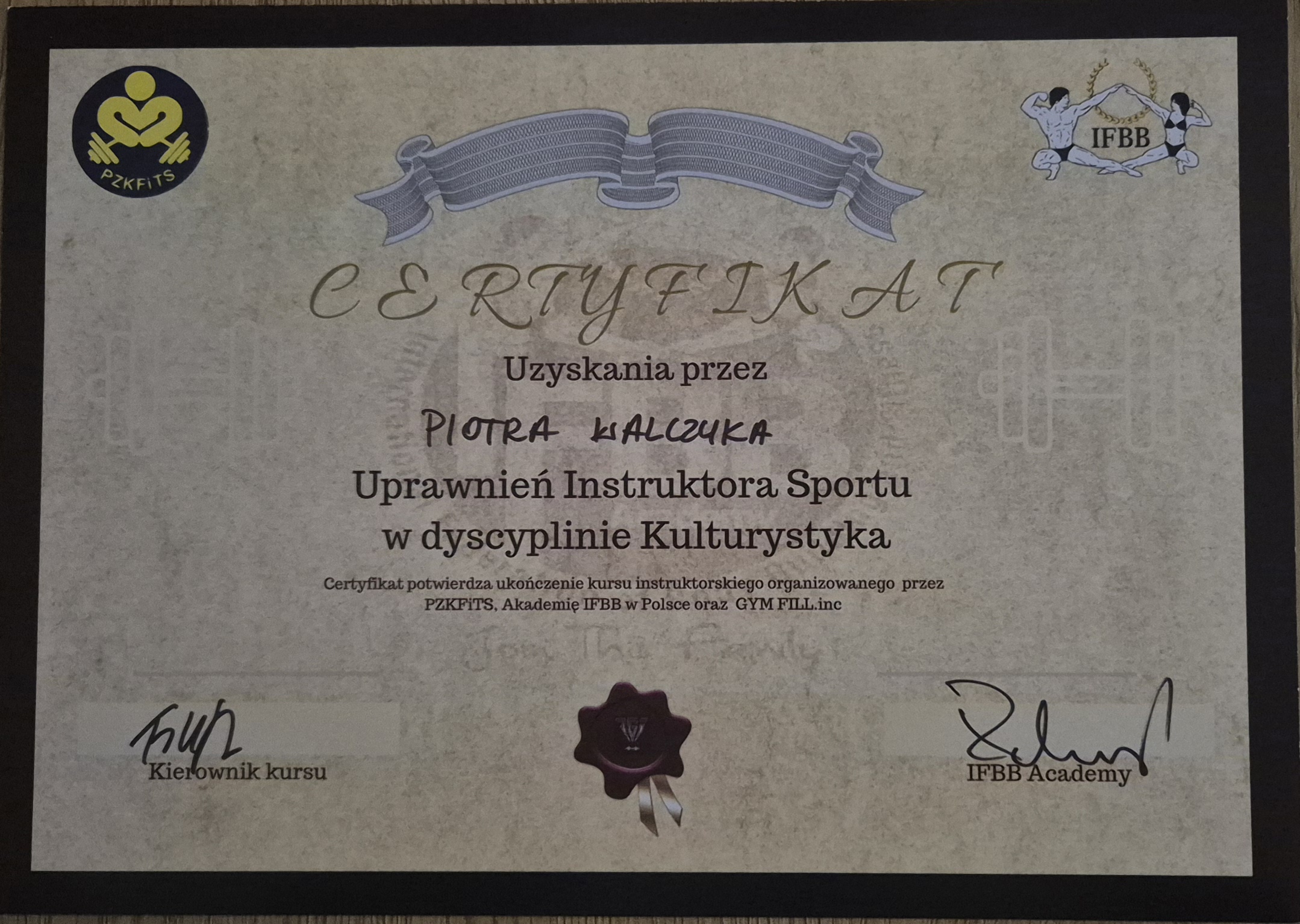 Uprawnienia Instruktora Sportu ...