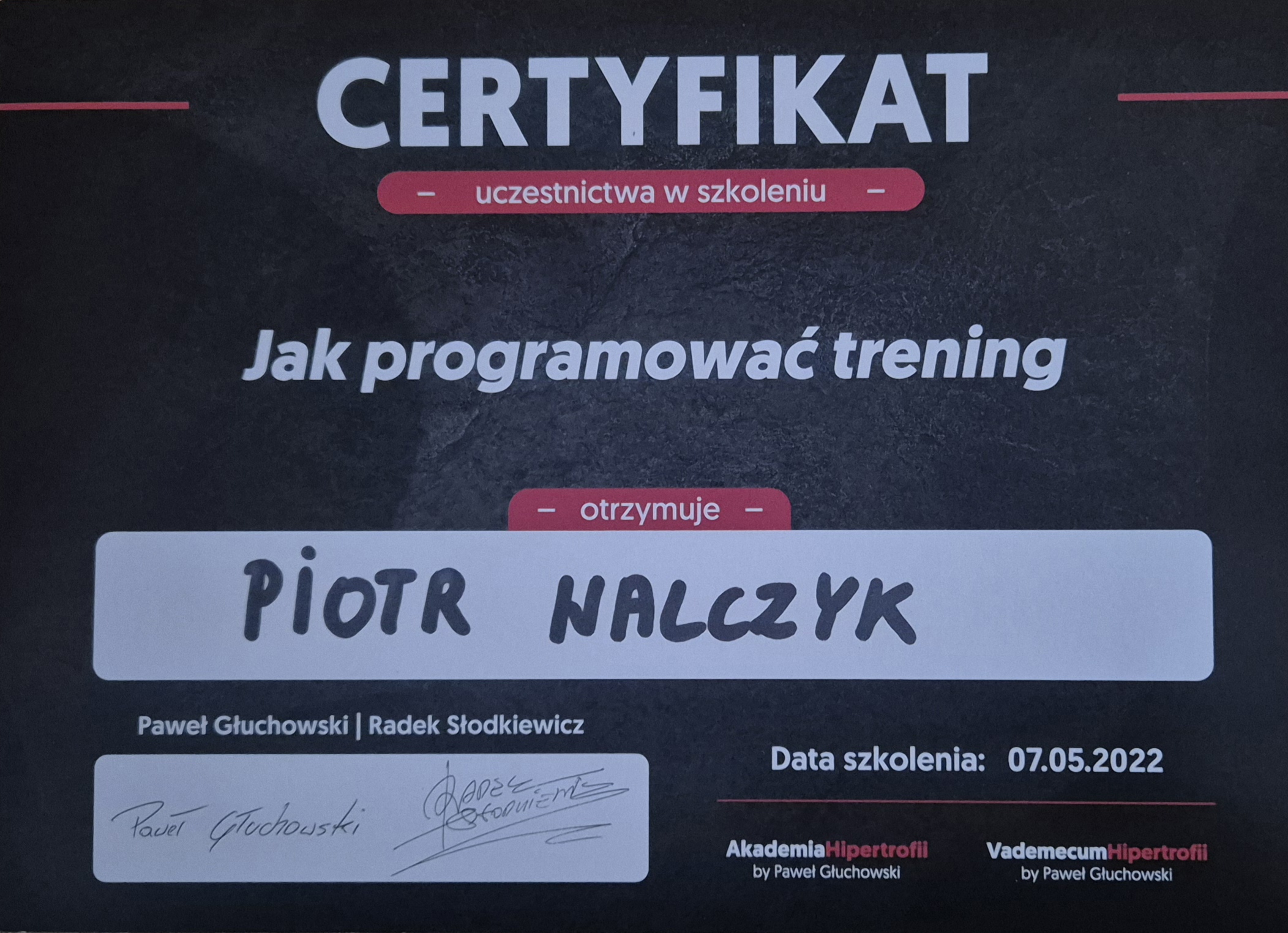 Jak programować trening